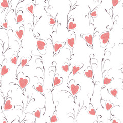 pattern of hearts