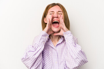 shouting excited to front.