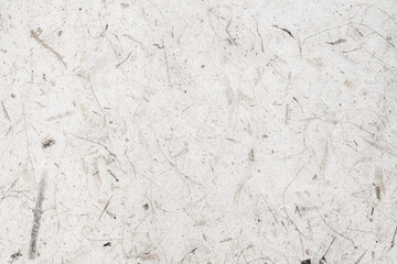 White craft paper texture background from made natural leaves. Recycled paper texture background banner concept.