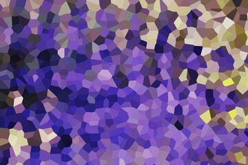 Low poly crystal mosaic background. Polygon design pattern. Abstract Colorful illustration
