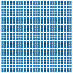 Large blue solar panel in flat style