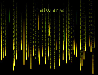 malware virus, computer virus infection binary code