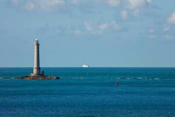 Phare, plage Cotentin