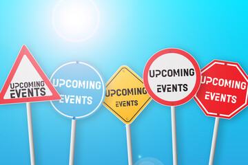 upcoming events on signs road