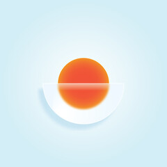 minimalistic egg