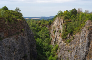 big abandoned canyon on a summer day 2