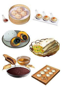 Chinese traditional food dimsum