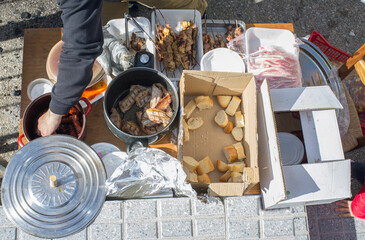 Shrove Tuesday food preparation