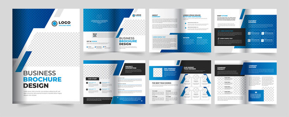 Fototapeta na wymiar Business brochure template design