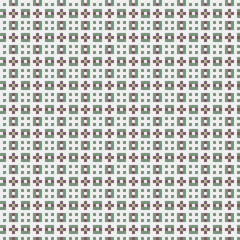 Fototapeta premium Abstract Cross Pattern generative computational art illustration