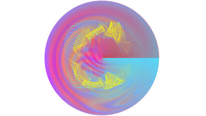 Glitch distorted geometric background . Modern art design . Noise destroyed glitched poster . Trendy defect error background with speed lines . Glitched artwork  .Broken effect .vector 