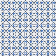 Abstract Cross Pattern generative computational art illustration