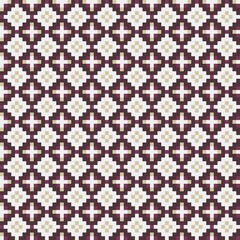 Abstract Cross Pattern generative computational art illustration