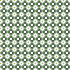 Fototapeta premium Abstract Cross Pattern generative computational art illustration