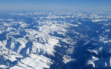 alpes...vue aérienne - 487130793