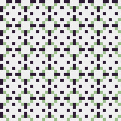 Fototapeta premium Abstract Cross Pattern generative computational art illustration