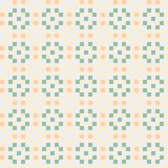 Fototapeta premium Abstract Cross Pattern generative computational art illustration