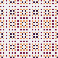 Fototapeta premium Abstract Cross Pattern generative computational art illustration