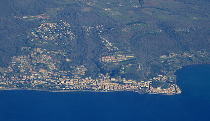 Obraz premium vue aérienne....environs de rome