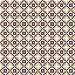 Abstract Cross Pattern generative computational art illustration