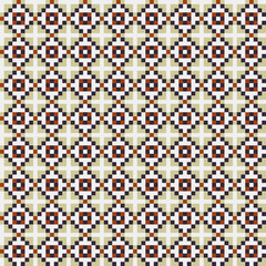 Abstract Cross Pattern generative computational art illustration