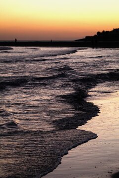 Atardecer en la playa