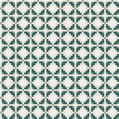 Abstract Cross Pattern generative computational art illustration