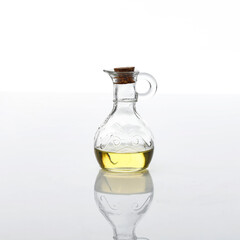 Olive Oil in Vintage Bottle
