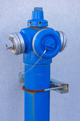 Blue Water Hydrant