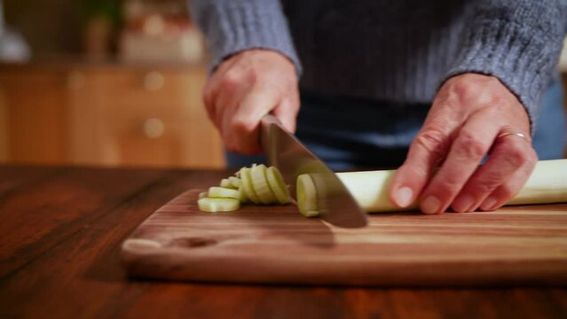 cutting leak on wood cutting board