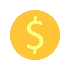 dollar coin, in-game currency icon