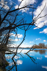 Donau bei Straubing im Februar