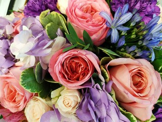 Colorful flower bouquet