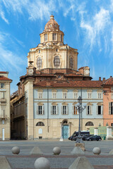 square near the royal palace in Turin