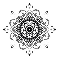 Mandalas for Decorative round ornaments. Unusual flower shape. Oriental vector, patterns. Weave design elements. Yoga logos Vector.