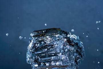 Tourmaline photographed with the macro in best studio quality and high resolution