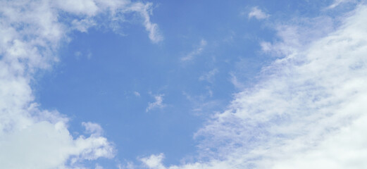 Obraz premium blue sky with clouds