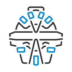 Baseball Face Protector Icon