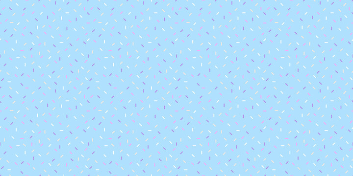 Sprinkle vector seamless pattern background