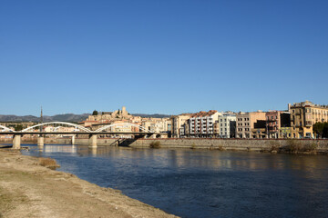 Fototapeta na wymiar view of Tortosa, Tarragona province, Catalonia, Spain