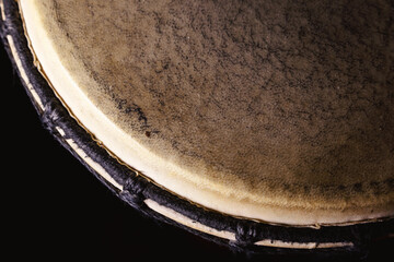 Details of a Djembe Membrane - 487169726