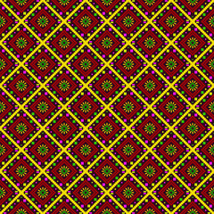 concept fabric geometric ethnic oriental seamless pattern traditional Design for rug background,carpet,wallpaper.clothing,wrapping,Batik fabric, illustration.embroidery style.