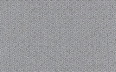 Closeup light grey,white with black color fabric sample texture backdrop.Light grey fabric strip line pattern design,upholstery for decoration interior design or abstract background.