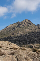 Paisaje de la Sierra Norte de Madrid