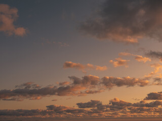 Fototapeta premium Low Angle View Of Sky At Sunset
