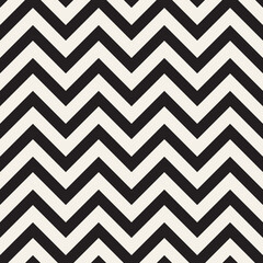 Vector seamless pattern. Repeating geometric abstract elements. Stylish monochrome background design.