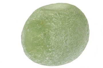 prehnite from Kayes Region, Mali isolated on white background