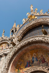 Detail of Basilica Di San Marco, Venice, Italy