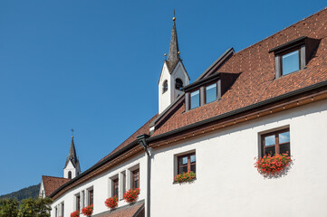Obraz premium Trentino Alto Adige, historic architectures