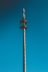 Fototapeta na wymiar telecommunication tower